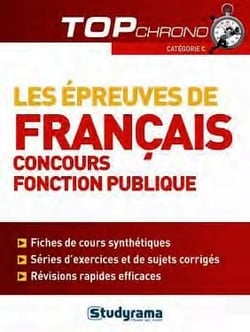 Les épreuves de français - concours fonction publique