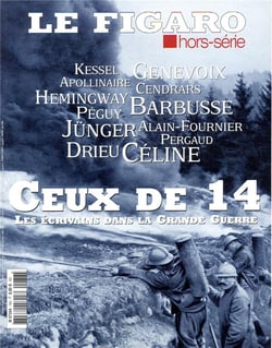 Ceux de 14, les écrivains dans la Grande Guerre