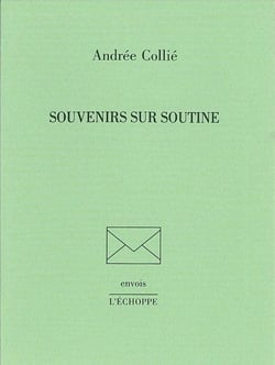 Souvenirs sur Soutine