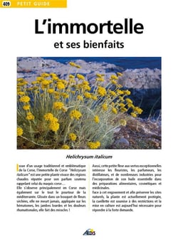 L'immortelle et ses bienfaits