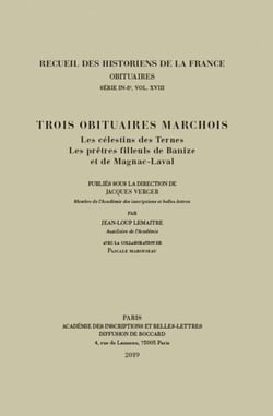 Trois obituaires marchois - les celestins des ternes. les prres filleuls de banize et de magnac-lava