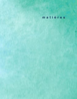 Revue matières Tome 13