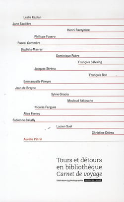 Tours et détours en bibliothèque : carnet de voyage
