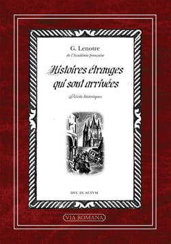 Histoires étranges qui sont arrivées