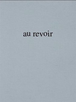 Au revoir