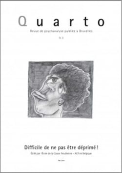 Revue Quarto n.93 : difficile de ne pas être déprimé