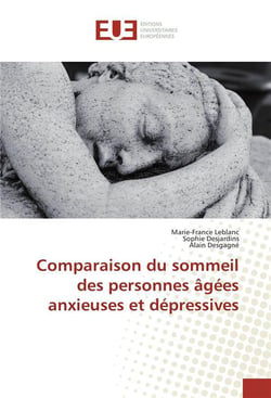 Comparaison du sommeil des personnes agees anxieuses et depressives