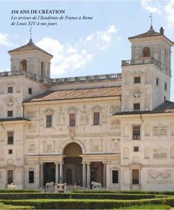 350 ans de création - les artistes de l'Académie de France à Rome de Louis XIV à nos jours