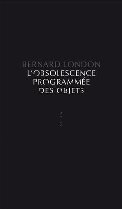 L'obsolescence programmée des objets
