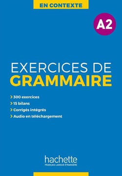 En contexte : exercices de grammaire A2 + audio MP3 + corrigés