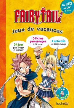 Fairy Tail - jeux de vacances - du CE2 au CM1