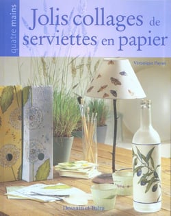 Jolis collages de serviettes en papier