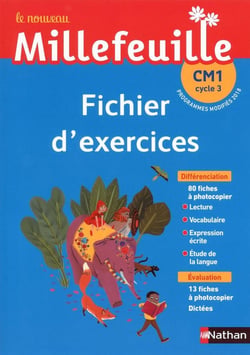 MILLE-FEUILLES : français - fichier d'exercices - CM1 (édition 2019)