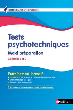 Tests psychotechniques : Maxi préparation - Catégories B et C (édition 2026/2027)