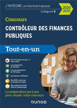 Concours controleur des finances publiques - 2020-2021 - tout-en-un (édition 2020/2021)