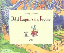 petit lapin va a l ecole