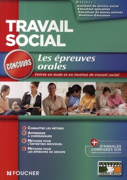 Les épreuves orales - entrée en écoles et en insitituts de travail social