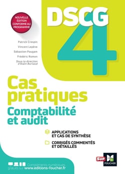 DSCG 4 : comptabilité et audit - cas pratiques (édition 2023/2024)
