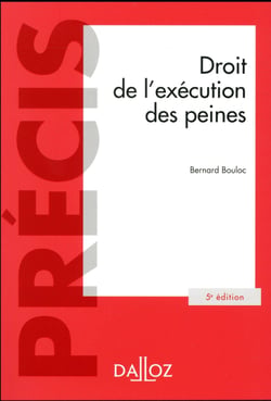 Droit de l'exécution des peines (5e édition)