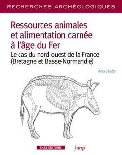 Recherches archéologiques n.13 : ressources animales et alimentation carnée à l'âge du fer - le cas du nord-ouest de la France (Bretagne et Basse-Normandie)