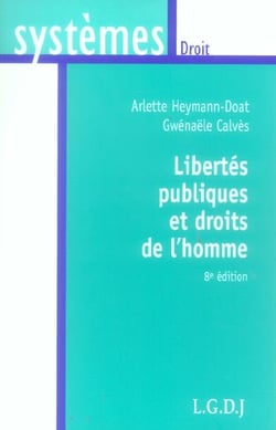 Libertes publiques et droits de l'homme, 8eme edition (8e edition)