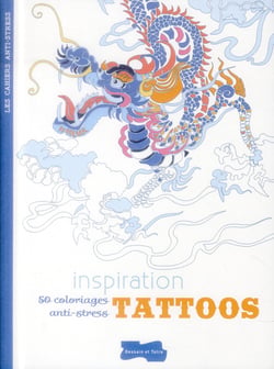 Inspiration tattoos - 50 coloriages anti-stress