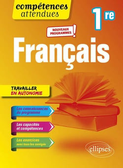 Compétences attendues : français - 1re - nouveaux programmes