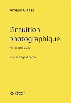 L'intuition photographique : notes 2016-2020 - regard perdu