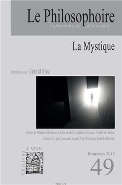 Revue le philosophoire n.49 : la mystique