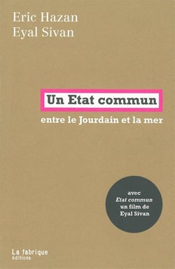 Un état commun - entre le Jourdain et la mer