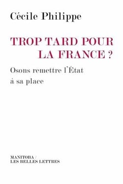 Trop tard pour la France ? osons remettre l'État à sa place