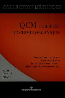 QCM corrigés de Chimie organique