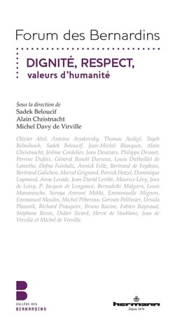 Dignité, Respect, valeurs d'humanité