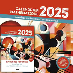 Calendrier mathématique : Quand les maths se mettent en musique (édition 2025)