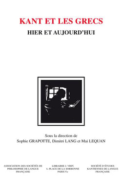 Kant et les Grecs : hier et aujourd'hui