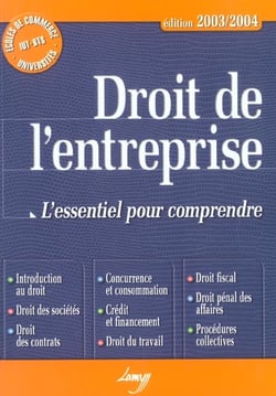 Droit de l'entreprise. l'essentiel pour comprendre