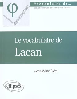 Le vocabulaire de lacan