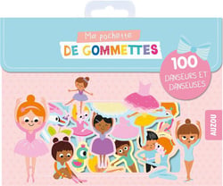 MA POCHETTE DE GOMMETTES - 100 DANSEURS ET DANSEUSES
