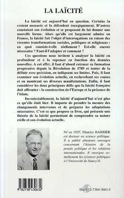 La laïcité