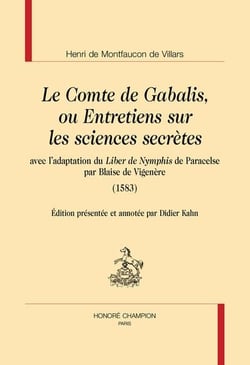 Le comte de Gabalis ou entretiens sur les sciences secrètes