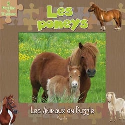 LES PONEYS - LES ANIMAUX EN PUZZLE