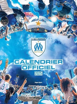Calendrier mural : Olympique de Marseille (édition 2025)