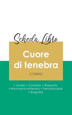 Scheda libro cuore di tenebra di Joseph Conrad (analisi letteraria di riferimento e riassunto comple