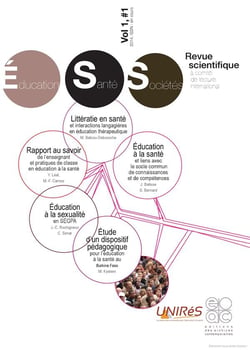 REVUE EDUCATION SANTE SOCIETES n.1.1