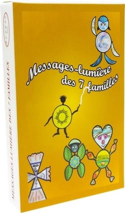 MESSAGES LUMIERE DES 7 FAMILLES 43 CARTES