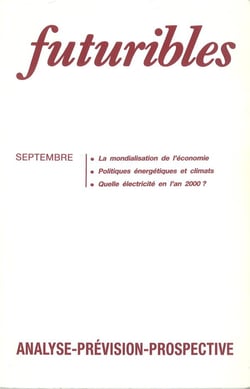 Futuribles 135, septembre 1989. La mondialisation de l'économie : Politiques énergétiques et climats