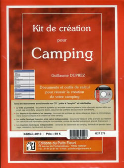 Kit de création pour camping (édition 2010)