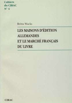 Les maisons d'édition allemandes et le marché français du livre