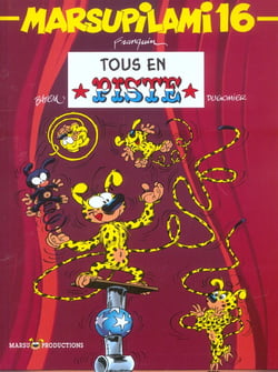 Marsupilami Tome 16 : tous en piste