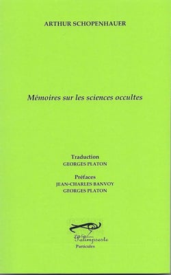 Mémoires sur les sciences occultes